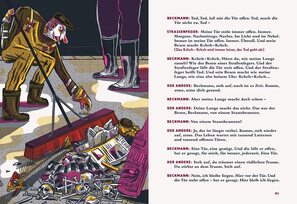 Draussen vor der Tür, Wolfgang Borchert – Jakob Hinrichs